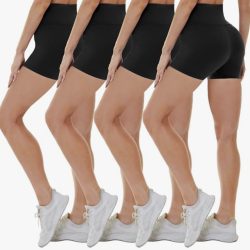 4 Pack Biker Shorts